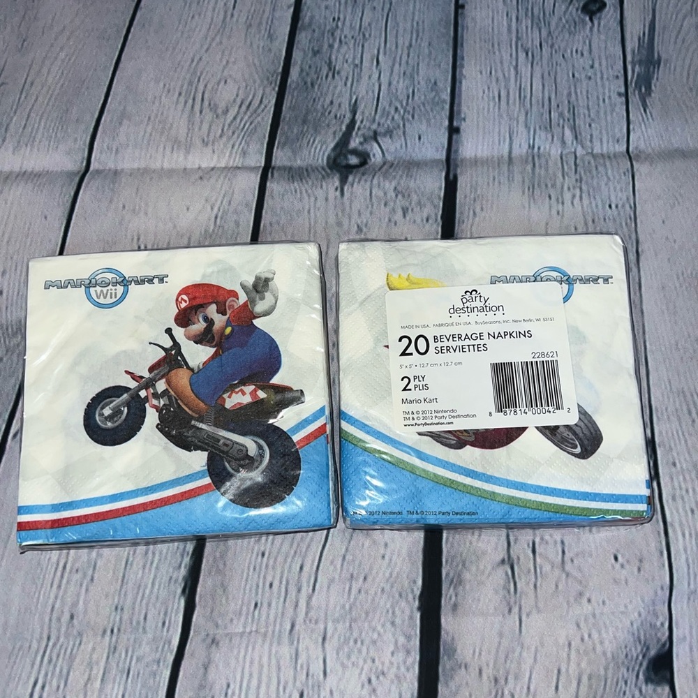 Super Mario Kart HUGE Birthday Party Decorations Pack - Picture 11 of 13
